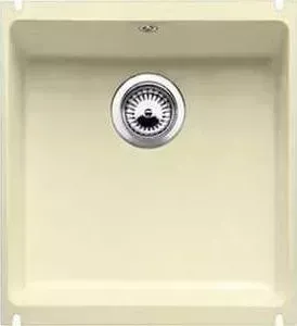 Мойка кухонная Blanco Subline 375-u керамика жасмин с клапаном-автоматом (516040)
