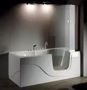 Акриловая ванна GEMY 170x80 с гидромассажем (G9246 B R)