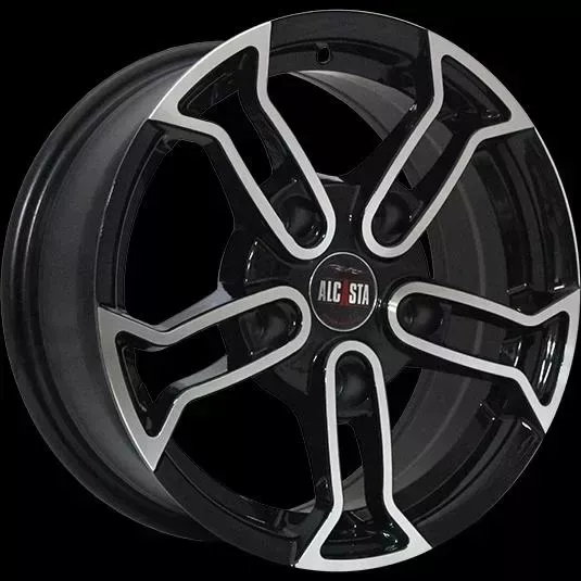 Диск автомобильный ALCASTA M18 6.5X16/5X139.7 ET40 D98.6 BKF