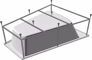 Каркас для ванны Vagnerplast Impossible 190x160 (KMA19060)
