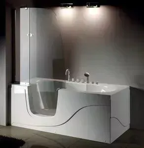 Акриловая ванна GEMY 170x80 с гидромассажем (G9246 B L)