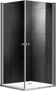 Душевой уголок GEMY New Rockcoco 90x90 профиль хром, стекло прозрачное (S03172C)