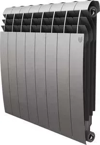 Радиатор ROYAL Thermo биметаллический BiLiner 500 new Silver Satin 8 секций