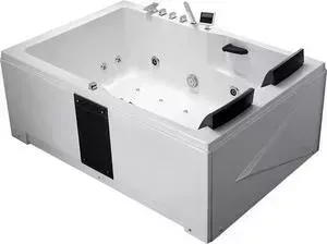 Акриловая ванна GEMY 181x121 с гидромассажем (G9061 new K L)