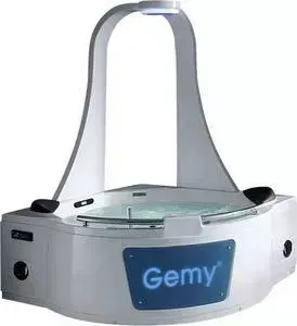 Акриловая ванна GEMY 170x170 с гидромассажем (G9070 K)