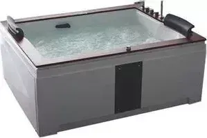 Акриловая ванна GEMY 186x151 с гидромассажем (G9052 II B R)