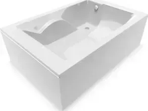 Акриловая ванна Vayer Coral 180х120 с каркасом (Гл000006812, Гл000006911)