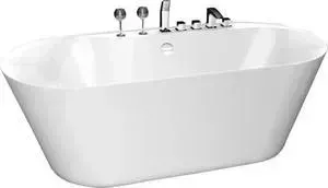 Акриловая ванна BELBANGO 178x84 слив-перелив, золото (BB14-ORO)