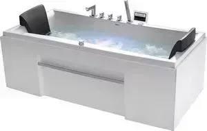 Акриловая ванна GEMY 177x81 с гидромассажем (G9076 K)