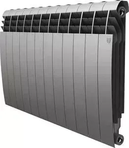 Радиатор ROYAL Thermo биметаллический BiLiner 500 new Silver Satin 12 секций