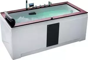 Акриловая ванна GEMY 186x91 с гидромассажем (G9057 II K R)