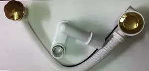 Слив-перелив для ванны AlcaPlast золото (A55K -80 ZLATO)