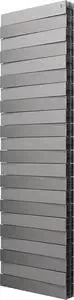 Радиатор ROYAL Thermo биметаллический PianoForte Tower Silver Satin 18 секций