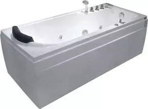 Акриловая ванна GEMY 150x75 с гидромассажем (G9006-1.5 B R)