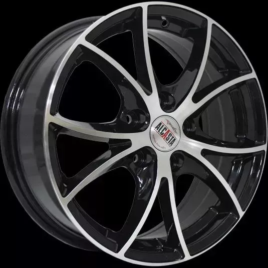 Диск автомобильный ALCASTA M07 6X15/4X100 ET48 D54.1 BKF