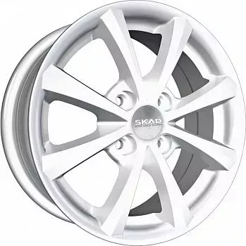 Диск автомобильный СКАД Каллисто 14 6X14/4X98 ET38 D58.6 белый