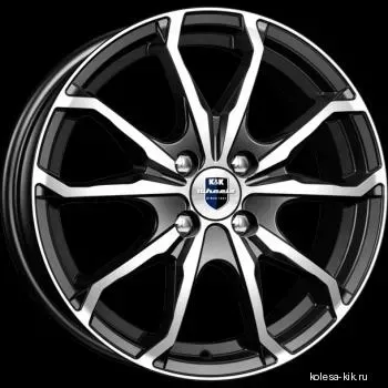 Диск автомобильный RAPID Brent-оригинал 6X16/4X100 ET50 D60.1 алмаз-черный