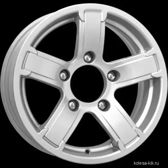 Диск автомобильный КиК Ангара 6.5X15/5X139.7 ET15 D98 сильвер-А