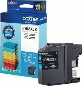 Картридж BROTHER LC665XLC 1200 стр.
