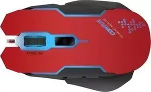 Мышь проводная Speedlink CONTUS black red
