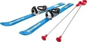 Детские лыжи Gismo Riders с палками и креплениями Baby Ski, 90 см (Чехия) (синий) 1373648