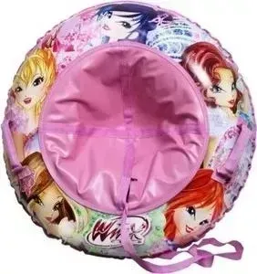 Ватрушка надувная 1TOY Winx надувные сани, 100см (Т59055)