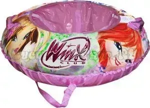 Ватрушка надувная 1TOY Winx надувные сани, 85см (Т59054)