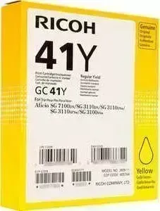 Картридж RICOH GC 41Y (405764)
