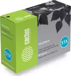 Картридж CACTUS Q7551X (CS-Q7551XS)