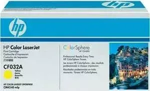 Картридж HP yellow CM4540 (CF032A)