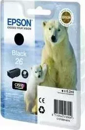 Картридж EPSON Black XP600/7/8 (C13T26014010)