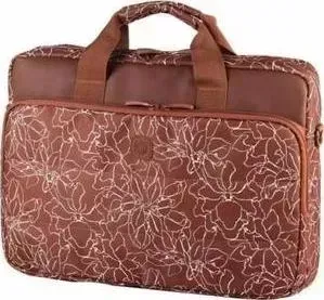 Сумка для ноутбука Continent CC-032 Brown Print (полиэстр/пвх до 15.6")