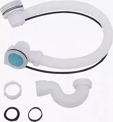 Слив-перелив для ванны AQUANET 70 см (эконом) с сифоном