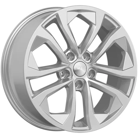 Диск автомобильный СКАД ТУКАН 7x17/5x108 ET50 D63.35 Toyota-Silver