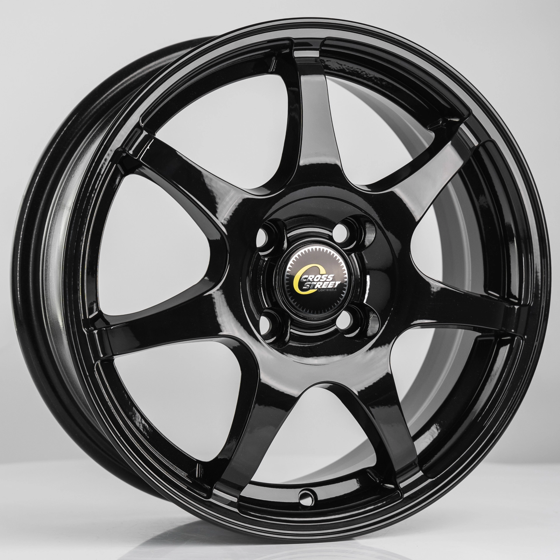 Диск автомобильный CROSS_STREET_Россия CR-15 CROSS STREET (A1162) 6.5x16/5x114.3 ET46 D67.1 Black