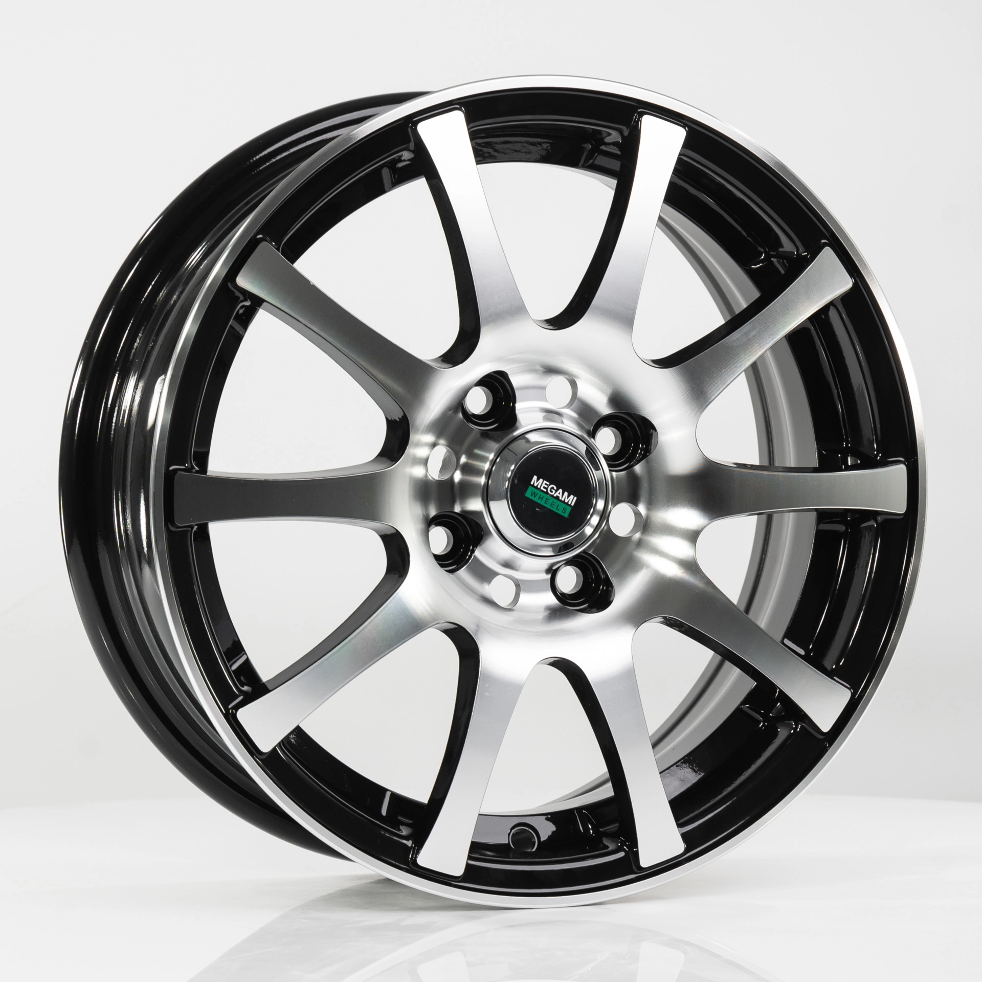 Диск автомобильный Megami MGM-2 6x15/4x100 ET40 D67.1 BKF