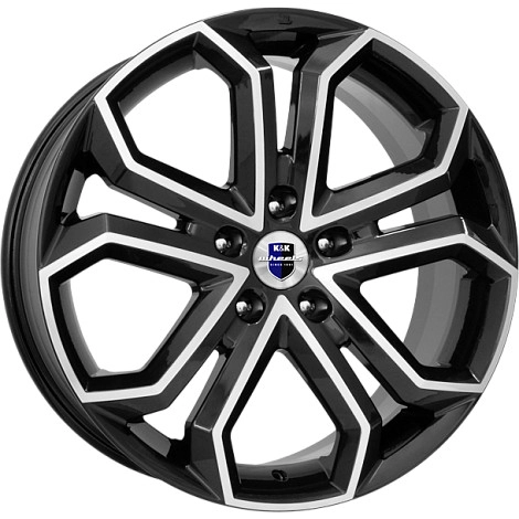 Диск автомобильный КиК Пандора 8.5x19/5x115 ET40 D70.2 алмаз-черный