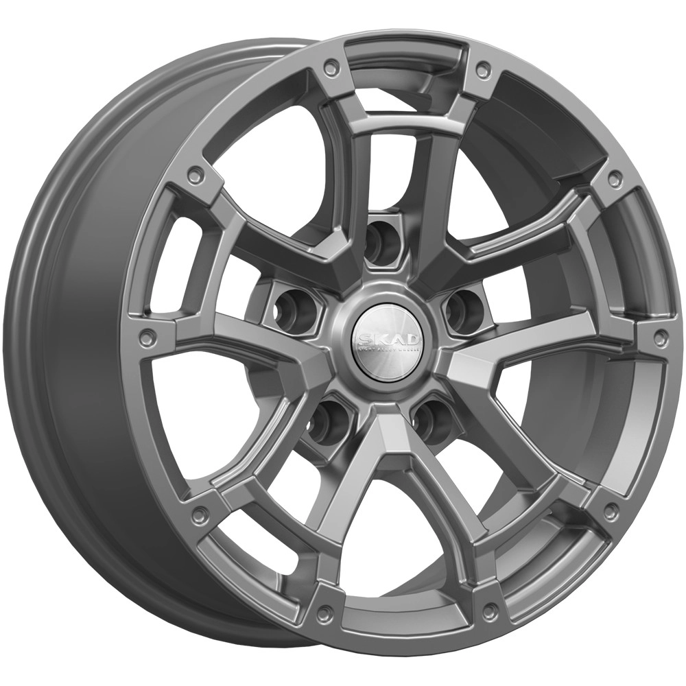 Диск автомобильный СКАД Барахас 7x16/5x139.7 ET30 D98.5 графит