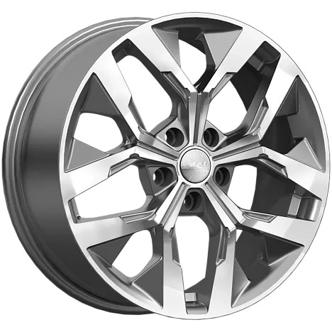 Диск автомобильный СКАД ЛАМБЕРТ 7.5x18/5x112 ET40 D57.1 алмаз-графит