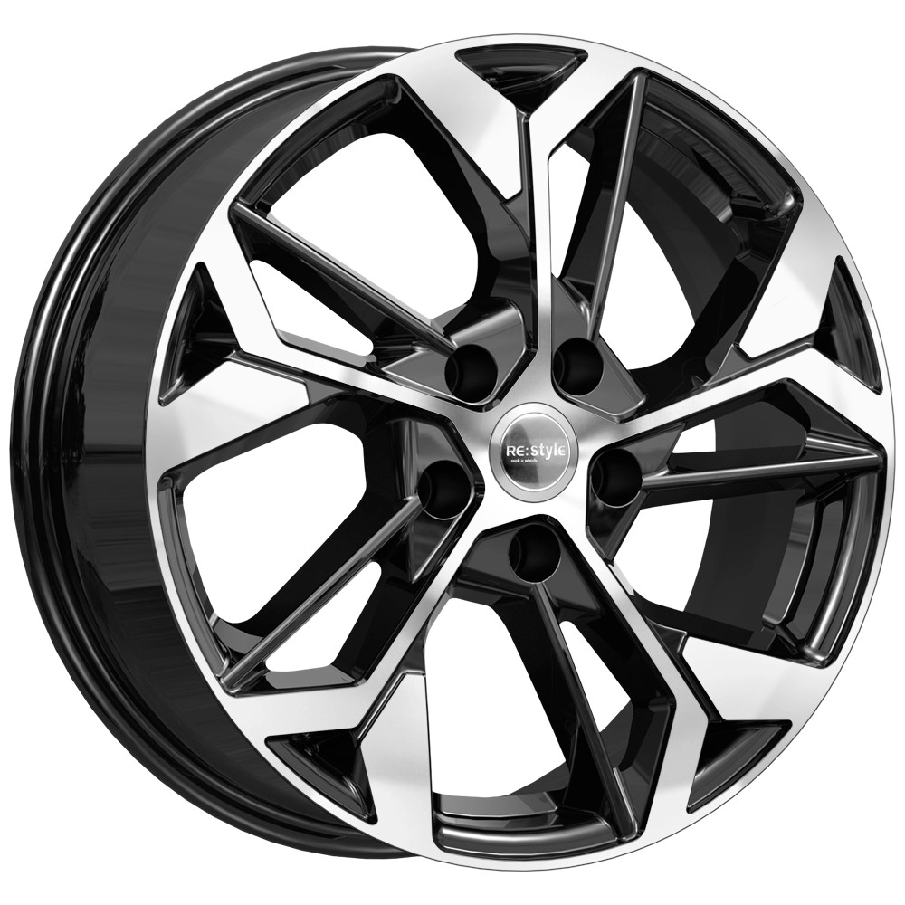 Диск автомобильный КиКРеплика КС1062 КиК 6.5x17/5x114.3 ET37 D66.6 алмаз_черный