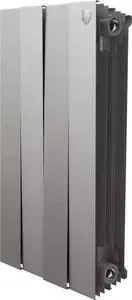 Радиатор ROYAL Thermo биметаллический PianoForte 500 Silver Satin 4 секции