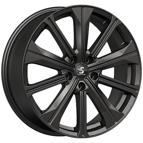 Диск автомобильный PremiumSeries КР013 Skad Premium Series 7x19/5x108 ET36 D65.1 Fury_black