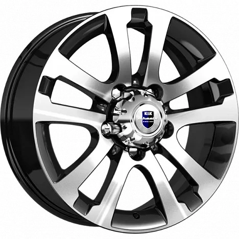 Диск автомобильный КиК Сахара-Patriot 7x18/5x139.7 ET35 D108.5 дарк_платина