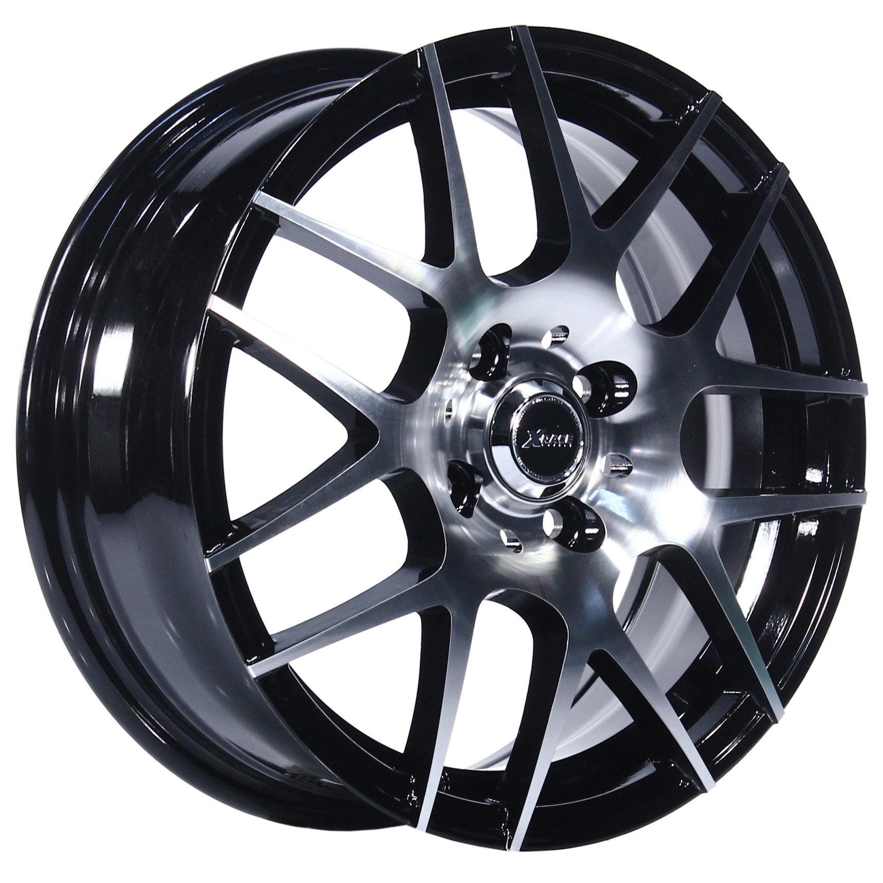 Диск автомобильный X-RACE AF-02 6.5x16/4x100 ET50 D60.1 BKF
