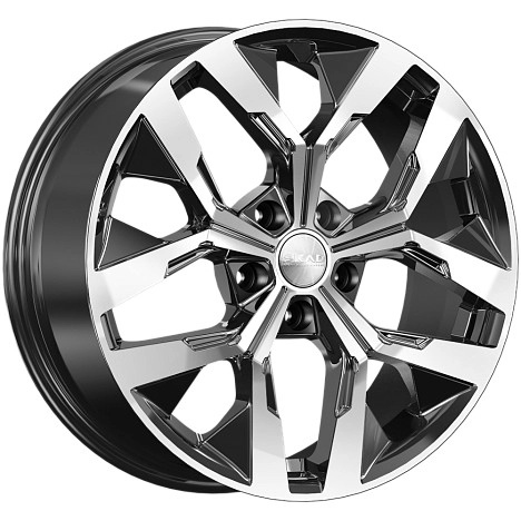 Диск автомобильный СКАД ЛАМБЕРТ 7.5x18/5x108 ET47 D60.1 Алмаз