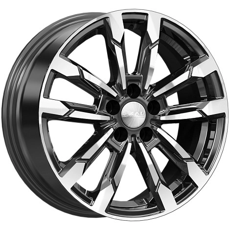 Диск автомобильный СКАД КЕНИЯ 6.5x16/5x108 ET37 D65.1 Алмаз