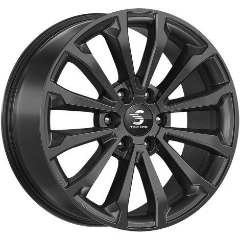 Диск автомобильный PremiumSeries КР006 Skad 8.5x20/6x139.7 ET33 D100.1 Fury_black