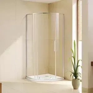 Душевой уголок Alvaro Banos Toledo 90x90x205 стекло прозрачное, профиль хром (TOLEDO S90.10 Cromo)