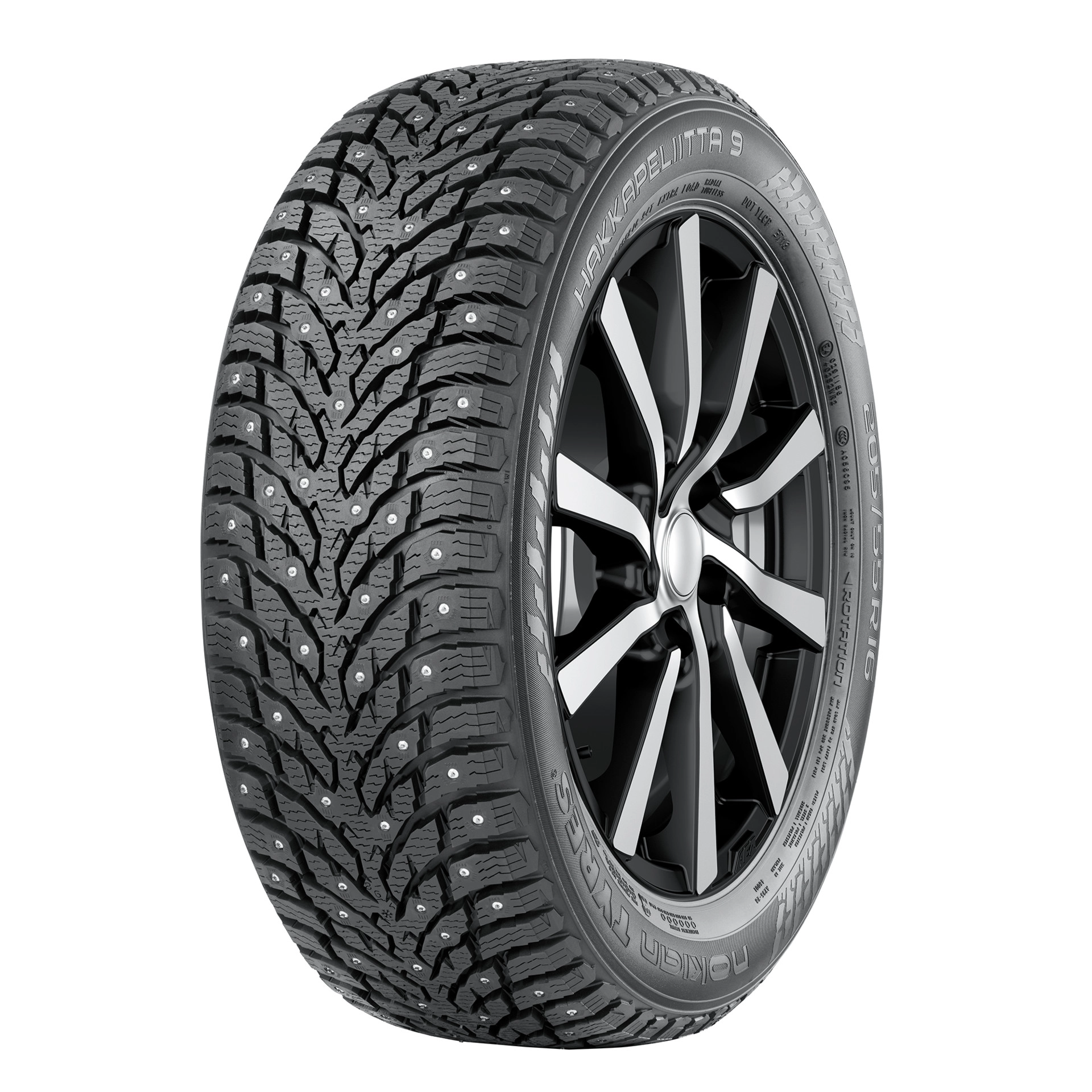 Шина NOKIAN Hakkapeliitta 9 Tyres 9 175/65R15 88T XL шип*(2021)