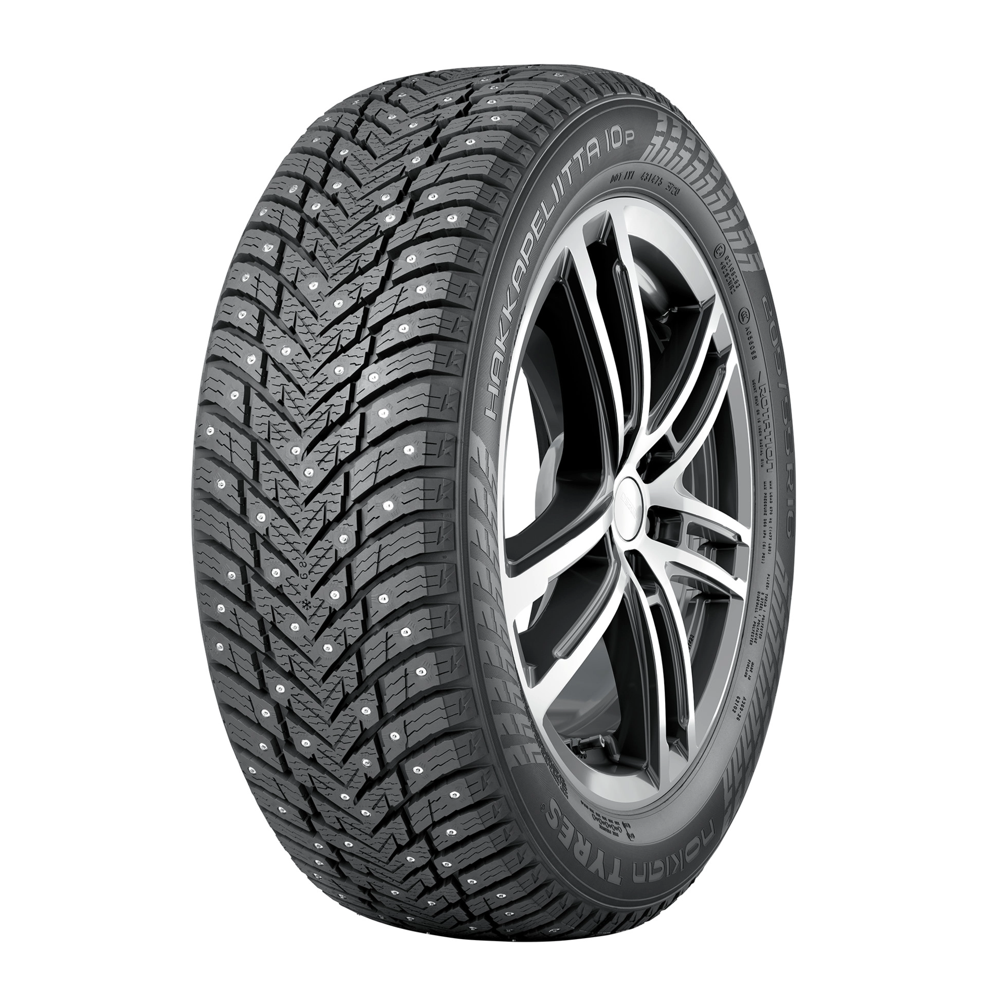 Шина NOKIAN Hakkapeliitta 10 EV Tyres 10 EV 285/40R19 107T XL шип*(2021)